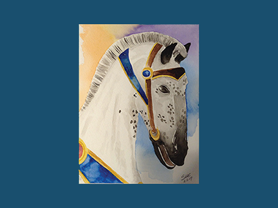 Adventureland Carousel Horse #2